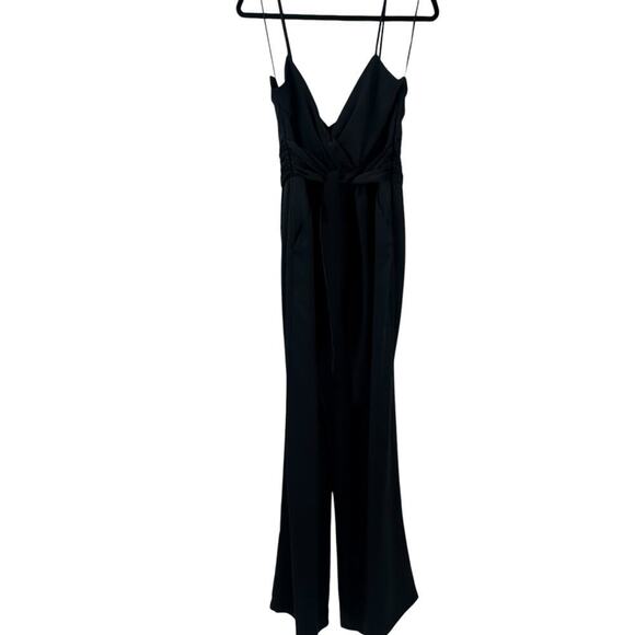 RAMY BROOK Women's Willow V-neck Jumpsuit In Black Size 16 NWT - Picture 8 of 11